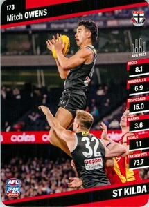 2024 St Kilda Saints AFL TeamCoach Card - Mitch Owens - Bild 1 von 3