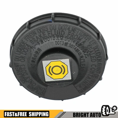 For 2002-2021 Honda Acura Modles Brake Master Cylinder Fluid bottle Cap Black - Imagem 1 de 4