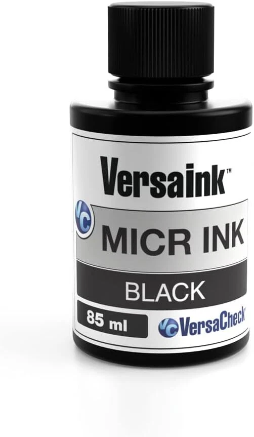 Versaink Micr Black Ink For Inkjet Printers Magnetic Content Scanning Eco Fri... - Image 1 of 4