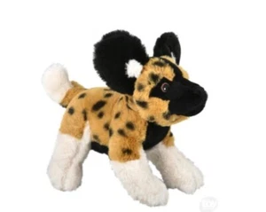 Adventure Planet 8” Eco Pounce Pal African Wild Dog Plush Small Stuffed Animal - Picture 1 of 1