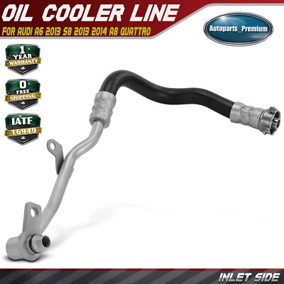 Inlet Side Transmission Oil Cooler Line for Audi A6 2013 S8 2013 2014 A8 Quattro - Image 1 of 4