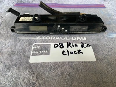2006 2007 2008 2009 Kia Rio Rio5 Center Dash Digital Time Clock 94520-1G150 - Image 1 of 4