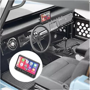 High Simulation CARPLAY Display Screen for SCX10 III RC Car Accessories - Picture 1 of 3