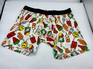 MeUndies Boxer Briefs Popsicle Ice Cream Smiley Face Size M new - Picture 1 of 3