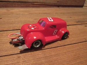 VINTAGE RACE SLOT CAR With CHASSIS - JUNKYARD PARTS! - Picture 1 of 8