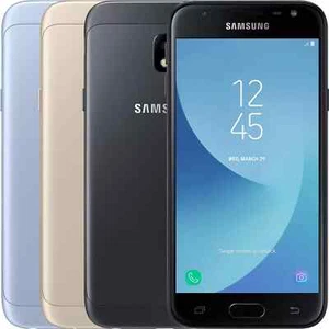 Samsung Galaxy J3 (2017) SM-J330 - 16GB Black/gold (Unlocked) Smartphone Grade A - Picture 1 of 2