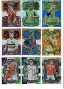 PICK YOUR CARDS 2017-18 Panini Select Soccer Prizm Refractor Singles Lot BLUE SP