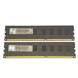 G.Skill 8GB RAM (2x4GB) PC3-10600 DDR3-1333 Desktop SDRAM F3-10600CL9S-4GBNT - Picture 1 of 3
