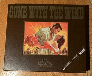 Gone With The Wind MGM Home Video 2 Tape VHS Deluxe Edition Box Set 1985 - Picture 1 of 3