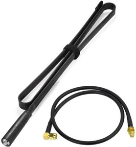 VFH UHF 136-520MHz Antenna Extension Cable For CS Tactical Walkie talkie Baofeng - Picture 1 of 5