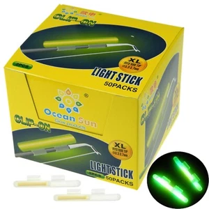 QualyQualy Clip-On Fishing Glow Sticks for Pole, Fishing Rod Tip Light Fishin... - Picture 1 of 11