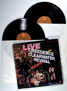 Creedence Clearwater Revival - Live in Europe (1973) Vinyl LP • Bad Moon Rising - Picture 1 of 2