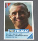 298 Paul Heald Wimbledon Dons Panini Football Premier League 1995-1996