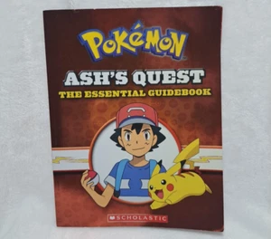 Pokemon Ash's Quest The Essential Guidebook  2019 Scholastic - Foto 1 di 17