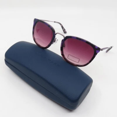 Gafas de sol Cole Haan nuevas CH6500 518 ciruela tortuga/borgoña degradadas Foto 1 de 4
