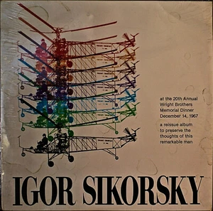 IGOR SIKORSKY AT THE 20TH WRIGHT BROTHERS MEMORIAL DINNER-SEALED1982LP - Picture 1 of 1