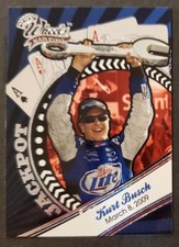 2009 Wheels Main Event #66 Kurt Busch JACKPOT Racing card NM/MT