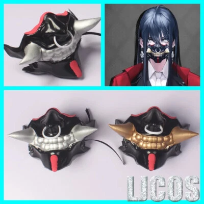 Path to Nowhere Rahu Cosplay Half Face Mask Wearable Facepiece Halloween Prop - Image 1 of 4