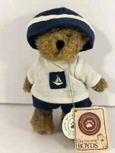 2002 Boyds Bear Skip B. Yachtley #913976 ~ 6 Inch ~ Jointed ~ New With Tags - Picture 1 of 1