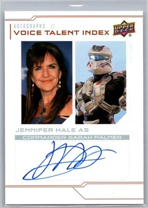 Upper Deck Halo Legacy Collection Jennifer Hale Voice Talent On Card Autograph - Picture 1 of 2
