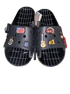 Luke Combs X Crocs Classic Bootlegger Slide Mens Size 8 IN HAND - Picture 1 of 3