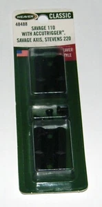 Weaver 2 piece scope bases for Savage 110 w/Accutrigger Savage Axis - Picture 1 of 4