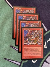 4x Spider Climb -4x Rock Slide NM- LP. Mtg- Visions