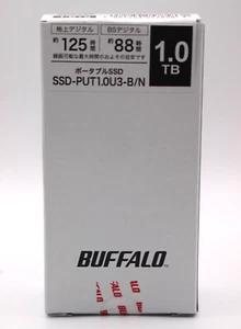 Clé SSD externe Buffalo 1 To USB3.2 Gen2 portable type sans câble PS4 PS5 JP - Photo 1/17