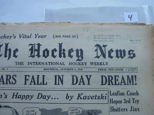 1949 JULY 15 VINTAGE HOCKEY NEWS COVER BUCK NEW BRUINS BEATER - Picture 1 of 10