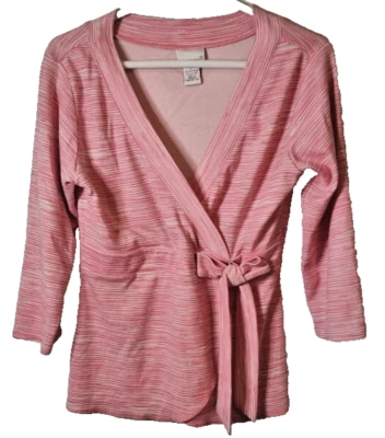 Blusa cardigã feminina vintage Y2K moda inseto envoltório grande - Imagem 1 de 4