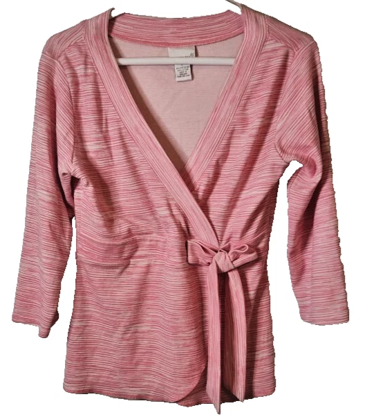 Blusa cardigã feminina vintage Y2K moda inseto envoltório grande - Imagem 1 de 4