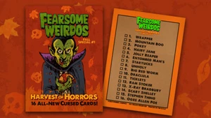FEARSOME WEIRDOS 2 Robert Jimenez 18 Card Trading Card Set Monsters Lowbrow Art - Picture 1 of 4