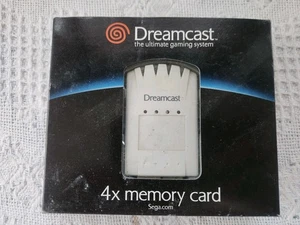 Dreamcast 4x Memory Card MK-50140 - Sega 2000 Brand New Never Used. - Picture 1 of 2