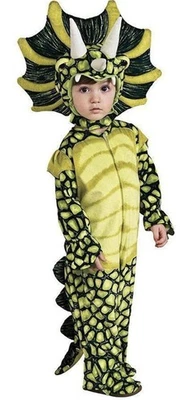 Fantasia de safári bobo, fantasia de tricerátopo nova com etiquetas 2-4 anos - Imagem 1 de 4