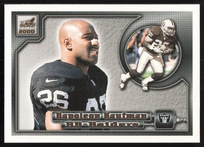 2000 Pacific Aurora Napoleon Kaufman Oakland Raiders #103 - Image 1 of 2
