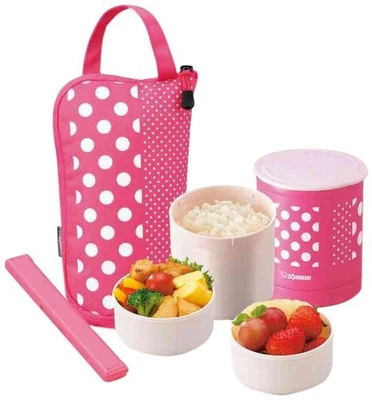 Lonchera con aislamiento térmico Zojirushi [0,5] Go Pink TALLA-JA02-PA Foto 1 de 2