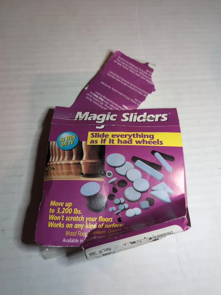 Magic Sliders Furniture Slides 2 Inches Round 4-pack Gray  - Image 1 of 4