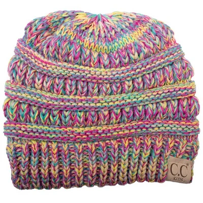 C.C Niños Lindo Cálido y Cómodo Niños Tejido Esquí Mixto Gorro Gorro Foto 1 de 4