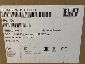 8EI4X5HWD1006001    - B & R -   8EI4X5HWD10.0600-1       Variateur     NEUF - Imagen 1 de 3
