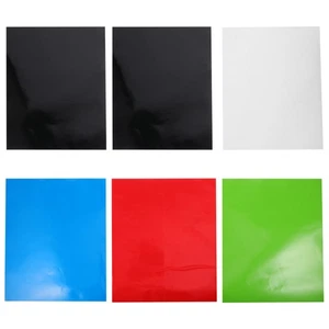 6 Sheets Self-adhesive PVC Child Vinyl Lettering Stickers Engraving Film - Picture 1 of 7
