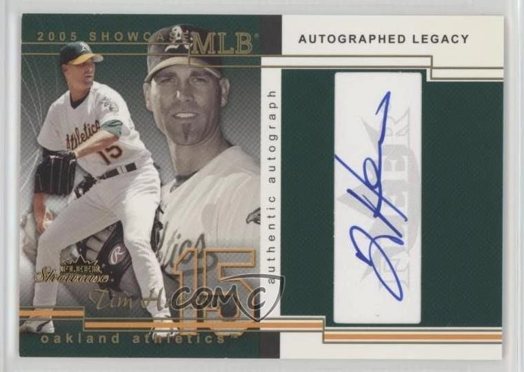 2005 Fleer Showcase Auto Legacy /183 Tim Hudson #92 Auto - Image 1 of 2