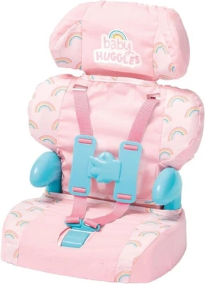 Baby Huggles Toys - Pink Booster Seat - Car Seat For Dolls with Adjustable He... - Image 1 of 4