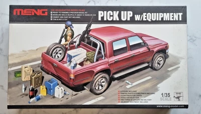 Meng-Model Pick Up W/Equipment Toyota Hilux,VS-002 - 1/35 - Immagine 1 di 4