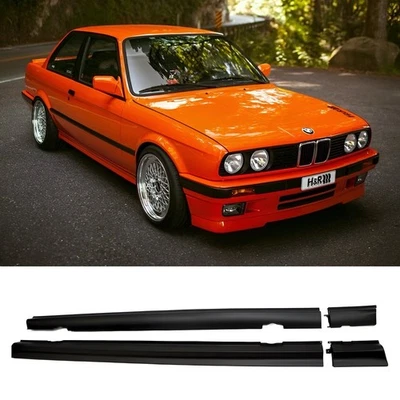 BMW E30 IS Style Side Skirt Set ABS Plastic 318i 318is 325i E30 Convertible - Image 1 of 4