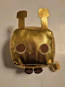 PET SIMULATOR SERIE 2 MISTERIO TESORO PELUCHE ORO GLEEBO ALIEN ROBLOX - Imagen 1 de 3