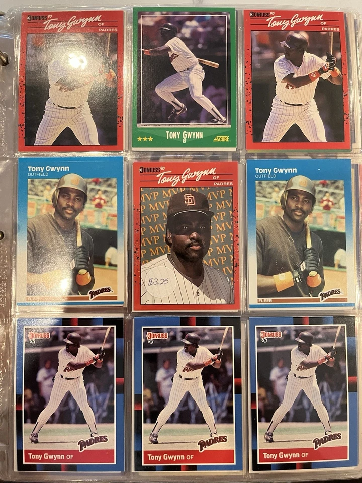 Tony Gwynn 27 Card Collection! - Image 1 of 4