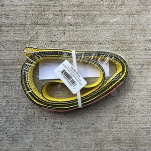 Lift-All Synthetic Web Sling 2ply 1 in x 4 ft Polyester Yellow EE2601DFX4 Strap - Picture 1 of 3