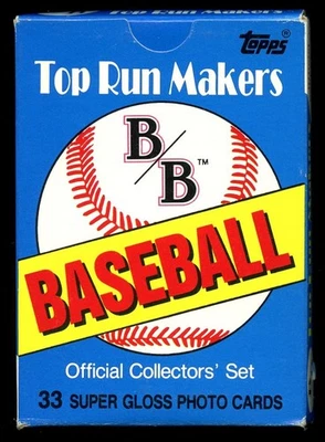 1987 年 Topps Boardwalk & Baseball Top Run Makers 整套 #1-33 — 第 1/2 张图片