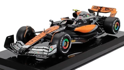 MODELLINO AUTO STATICO CENTAURIA MCLAREN F1 MCL60 SILVERSTONE 2023 NORRIS 1/24 - Immagine 1 di 3