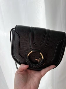 See By Chloe Mini Hana Black Crossbody Bag NEW LOW PRICE NEW PHOTOS! - Picture 1 of 20